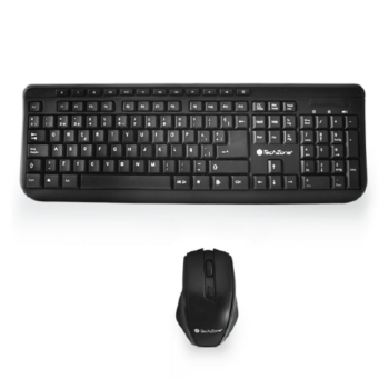 Teclado y Mouse Inalámbrico TechZone TZ16COMB01